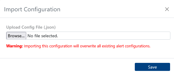 import configuration