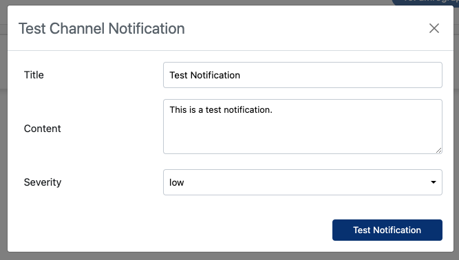 Send Test Email 2